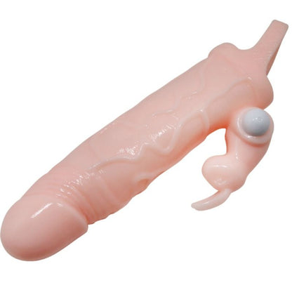 BAILE - BRAVE MAN PENIS COVER WITH RABBIT AND DOUBLE ENGINE FLESH 16.5 CM - Kink&Play