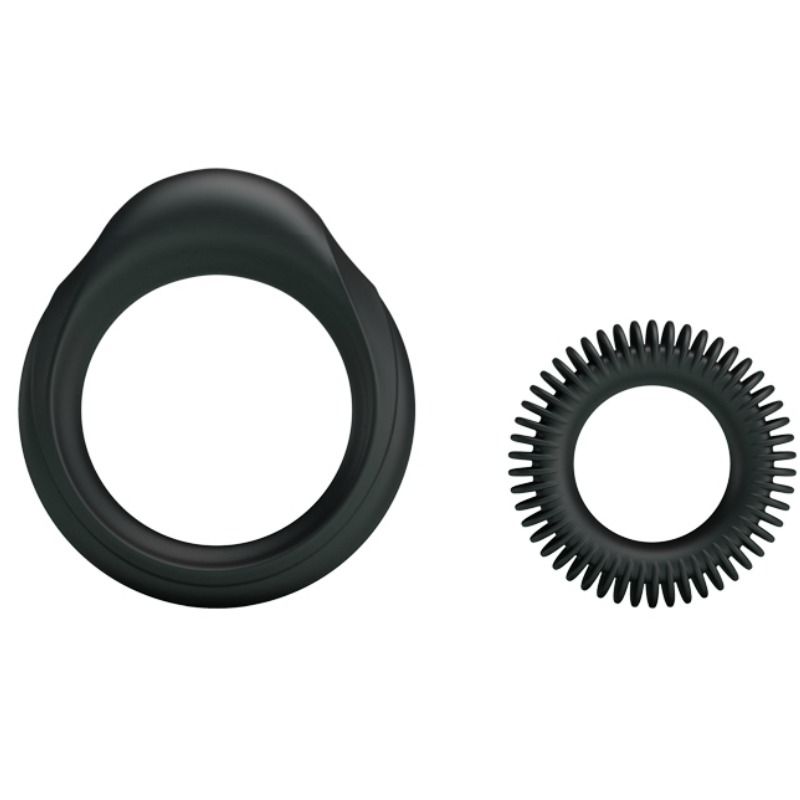 BAILE - KIT 2 SILICONE RINGS RING MANHOOD - Kink&Play