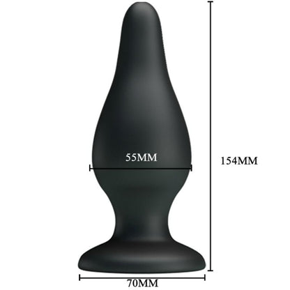 PRETTY LOVE - ERGONOMIC SILICONE PLUG 15.4 CM - Kink&Play