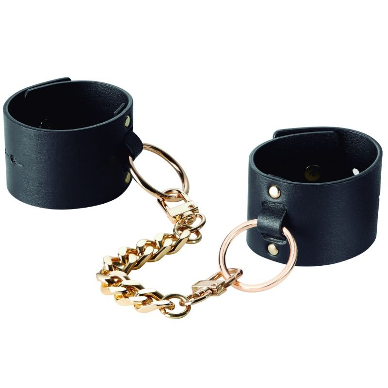 BIJOUX INDISCRETS MAZE - WIDE CUFFS BLACK - Kink&Play
