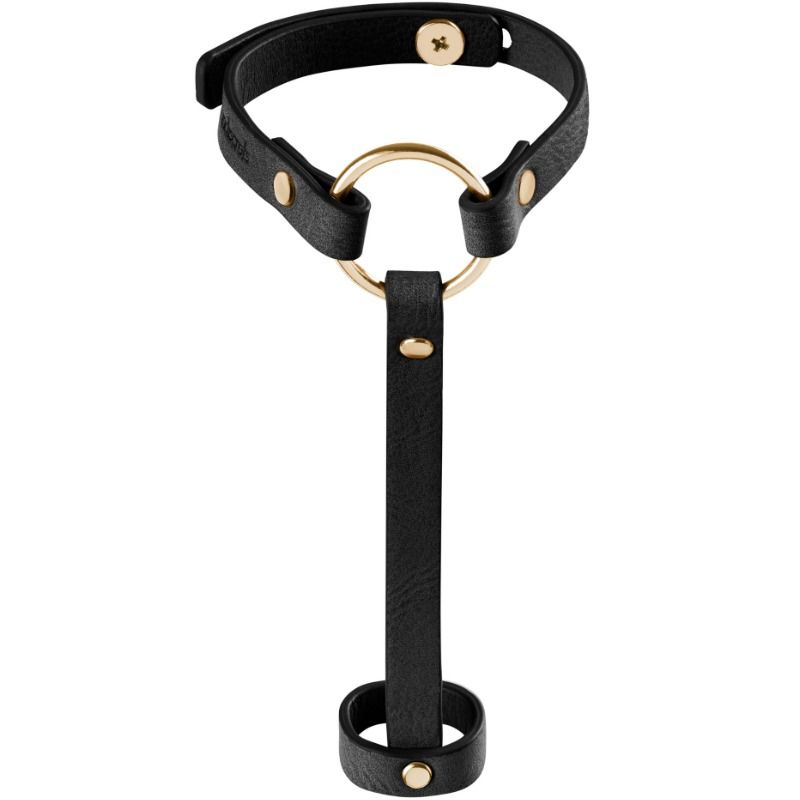 BIJOUX - INDISCRETS MAZE BRACELET / HAND HARNESS BLACK - Kink&Play