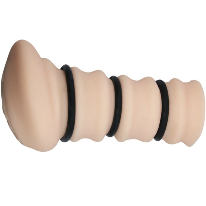 CRAZY BULL - MASTURBADOR WITH RINGS VAGINA MODEL 2 - Kink&Play