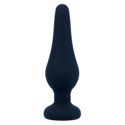 INTENSE - ANAL PLUG PIPO S BLACK SILICONE 9.8 CM - Kink&Play