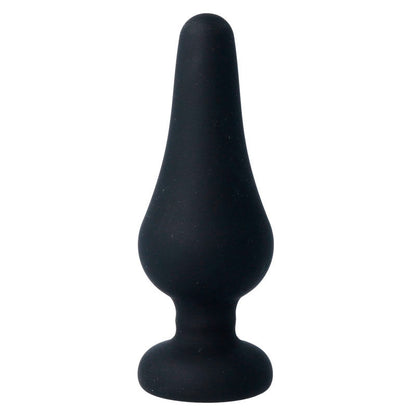 INTENSE - ANAL PLUG PIPO L BLACK SILICONE 13 CM - Kink&Play