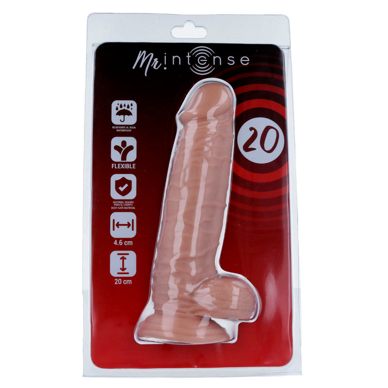 MR INTENSE - 20 REALISTIC COCK 20 CM -O- 4.6 CM - Kink&Play