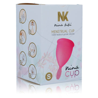 NINA KIKÍ - MENSTRUAL CUP PINK - SIZE S - Kink&Play