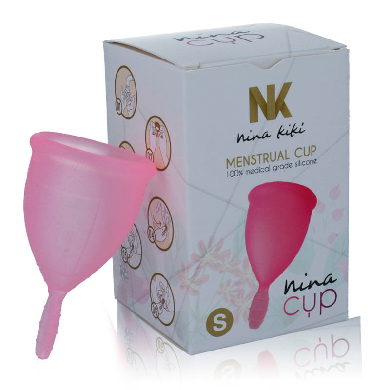 NINA KIKÍ - MENSTRUAL CUP PINK - SIZE S - Kink&Play