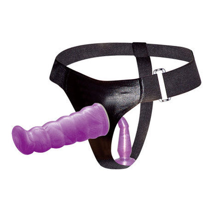BAILE - LILAC FEMALE ANAL AND VAGINAL HARNESS GPOINT 17 CM - Kink&Play