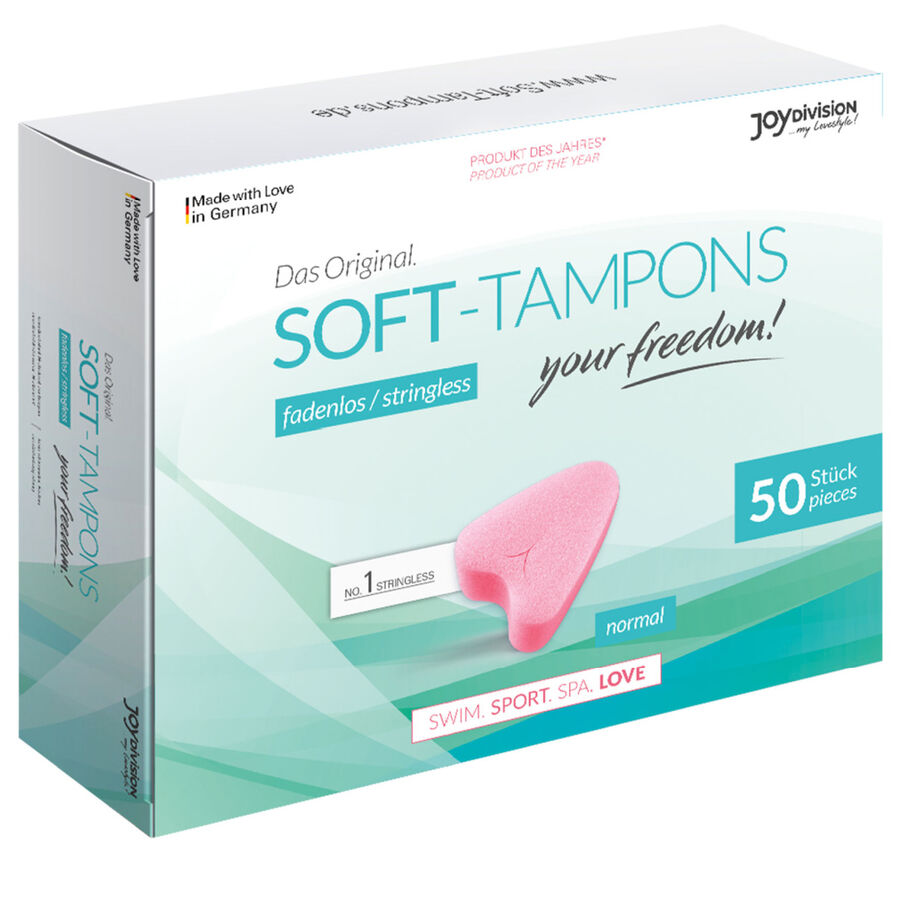 JOYDIVISION SOFT-TAMPONS - ORIGINAL SOFT-TAMPONS 50 UDS - Kink&Play