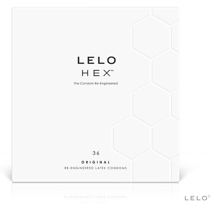 LELO - HEX CONDOM BOX 36 UNITS - Kink&Play