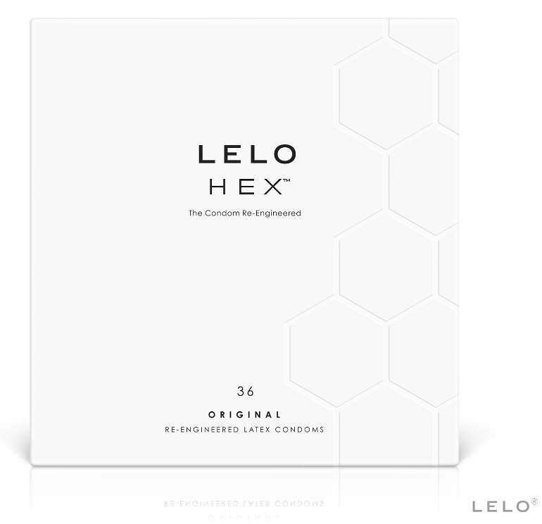 LELO - HEX CONDOM BOX 36 UNITS - Kink&Play