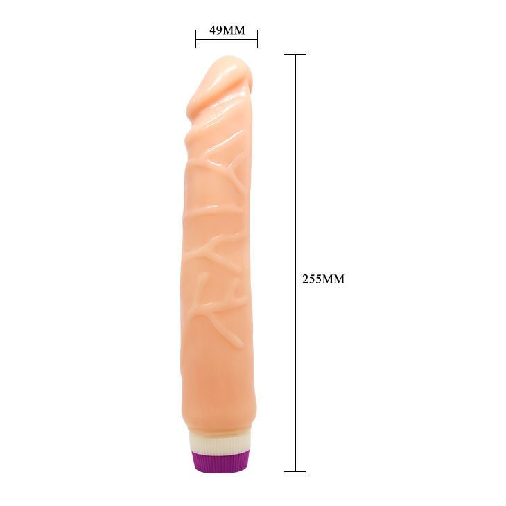 BAILE - WAVES OF PLEASURE REALISTIC VIBRATING 25.5 CM - Kink&Play