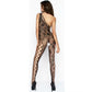 PASSION - KVINNA BS036 BODYSTOCKING SVART EN STORLEK