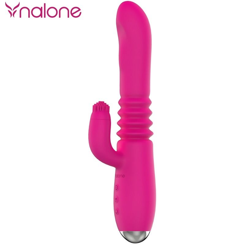 NALONE - UP&DOWN AND RABBIT VIBRATOR WITH ROTATION - Kink&Play