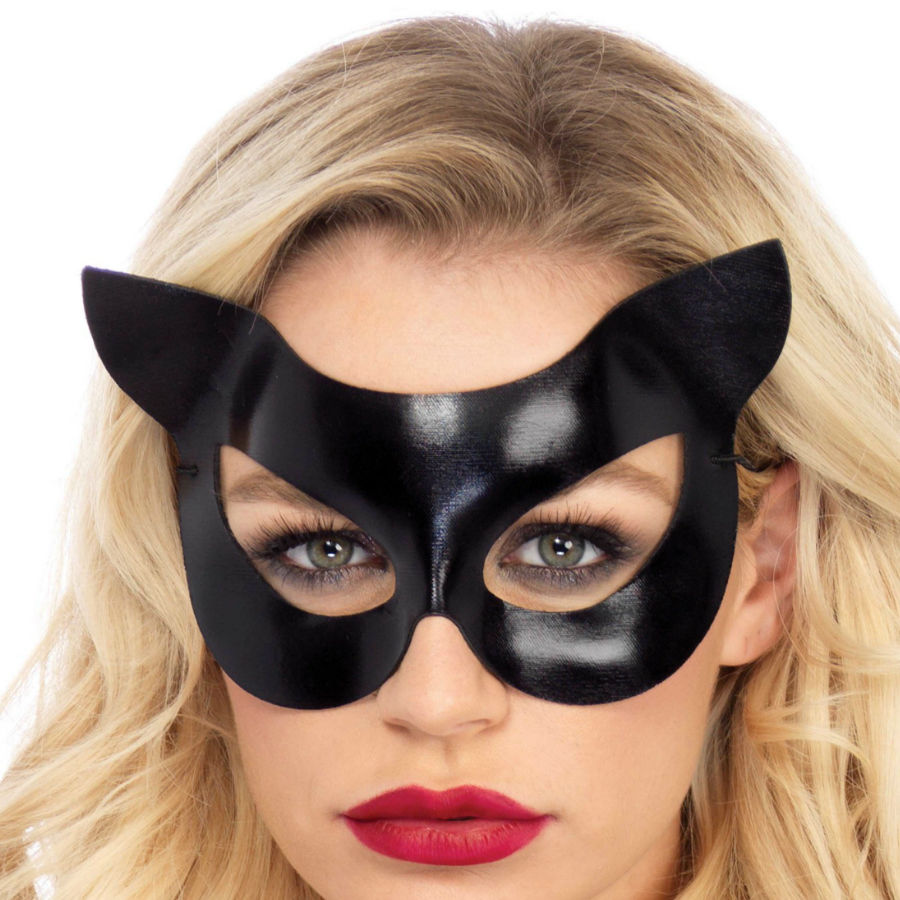 LEG AVENUE - VINYL KATTMASK