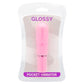 GLOSSY - POCKET VIBRATOR DEEP ROSE