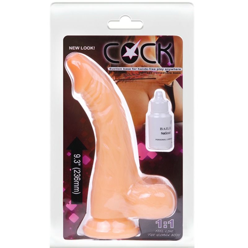 BAILE - REALISTISK KUKKDILDO MED VIBRATION