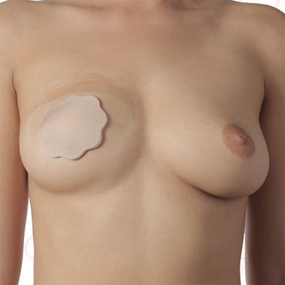 BYE-BRA - BREASTS ENHANCER + NIPPLE COVERS SILK CUP D/F - Kink&Play