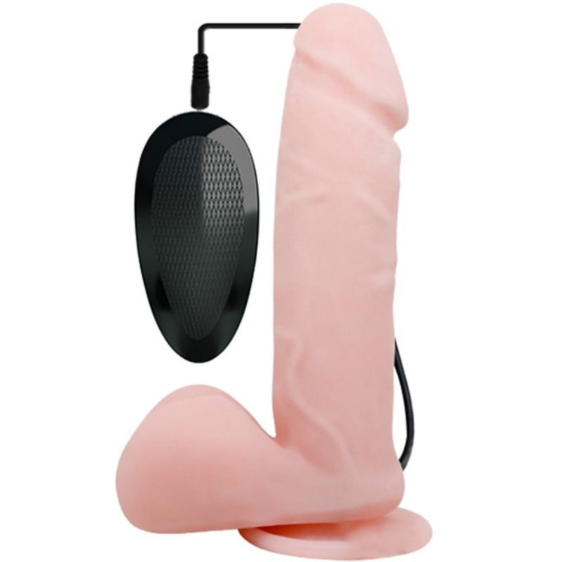 BAILE - OLIVER REALISTISK VIBRATOR MED ROTATIONSFUNKTION