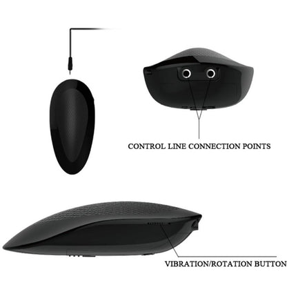 BAILE - OLIVER REALISTISK VIBRATOR MED ROTATIONSFUNKTION