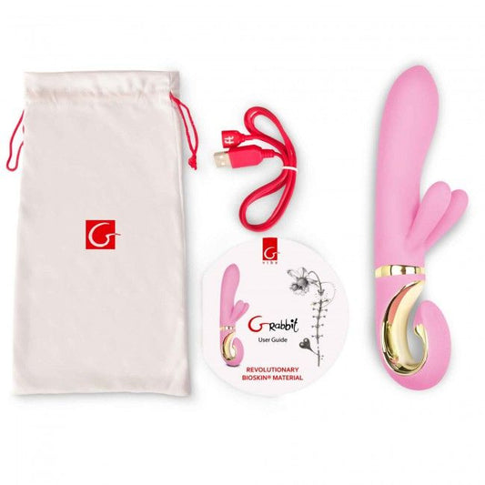 G-VIBE - G-RABBIT ROSA SKÖLJANDE KANINVIBRATOR