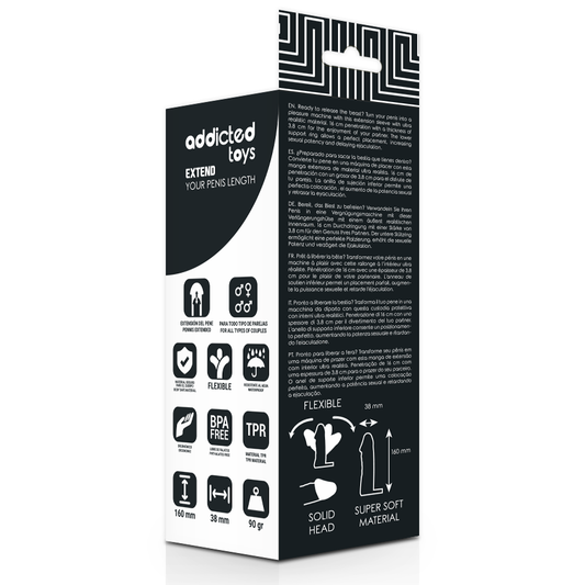 BEROENDE LEKSAKER - FÖRLÄNG DIN PENIS 16 CM
