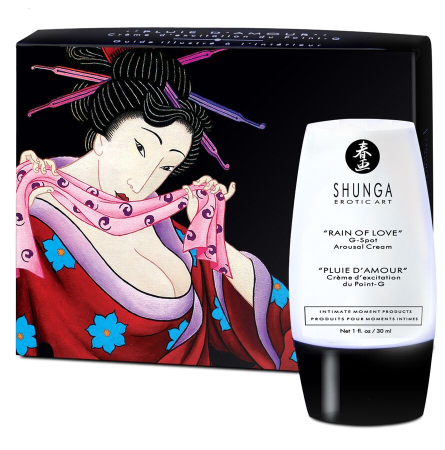 SHUNGA - RAIN OF LOVE G-SPOT STIMULATING CREAM - Kink&Play
