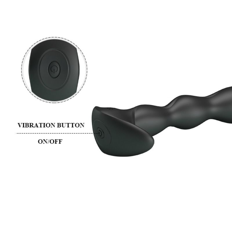 PRETTY LOVE - ANAL MASSAGEAPPARAT 12 VIBRATIONSLÄGEN