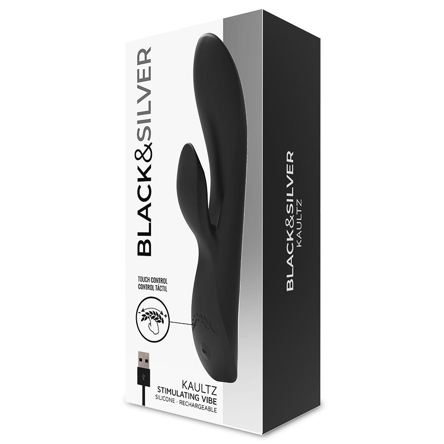 SVART & SILVER - KAULTZ BERÖRINGSKONTROLLERAD VIBRATOR