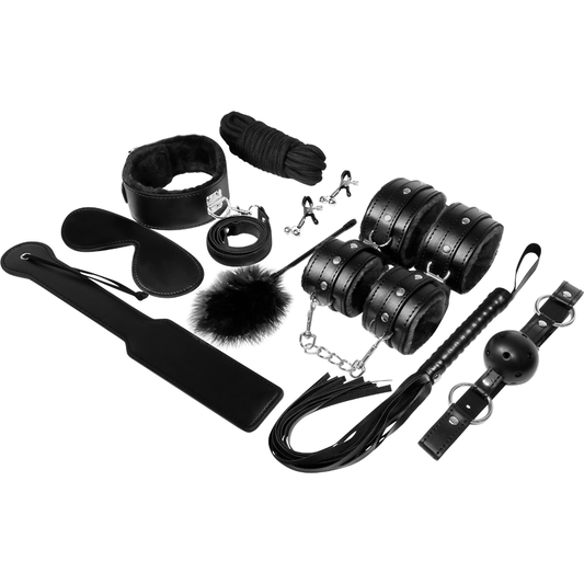 UPPLEVELSE - BDSM FETISH KIT SVART SERIE
