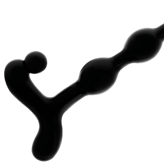 BEROENDE LEKSAKER - ANALBOLLAR 22 CM SVART