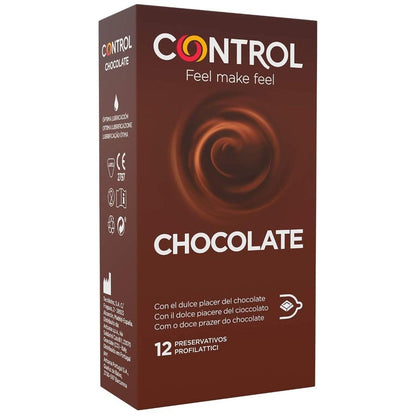 CONTROL - ADAPTA CHOCOLATE CONDOMS 12 UNITS - Kink&Play