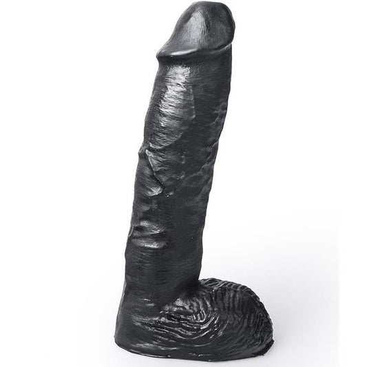 HUNG SYSTEM - REALISTISK DILDO SVART FÄRG MUSSE MUSSE 24 CM