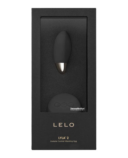 LELO - LYLA 2 INSIGNIA DESIGN EDITION BLACK MASSAGER EGG - Kink&Play