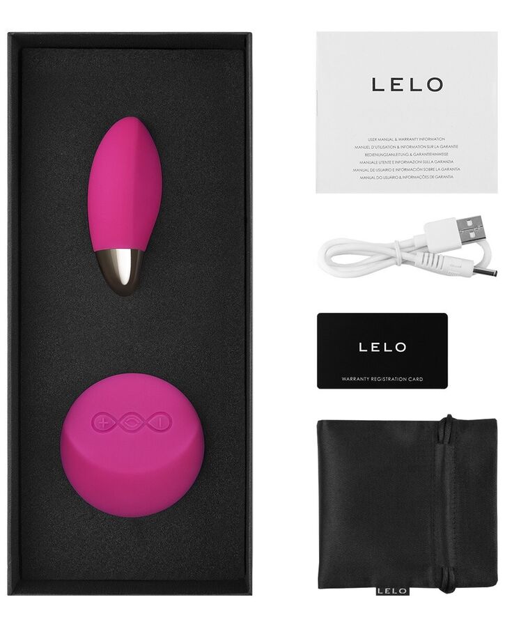 LELO - LYLA 2 INSIGNIA DESIGN EDITION FUCHSIA MASSAGER EGG - Kink&Play
