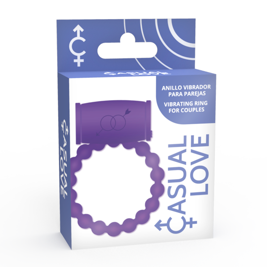 CASUAL LOVE - 25 PARVIBRATORRINGAR VIOLETTA