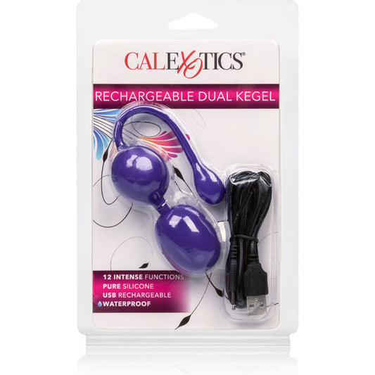 CALEXOTICS - UPPLADDNINGSBAR DUBBEL KEGEL LILA