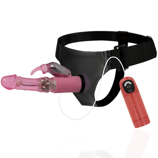 HARNESS ATTRACTION - RNES DANIEL MED VIBRATION OCH ROTATION 18 CM -O- 3,5 CM