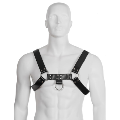 LEATHER BODY - CHAIN HARNESS III - Kink&Play