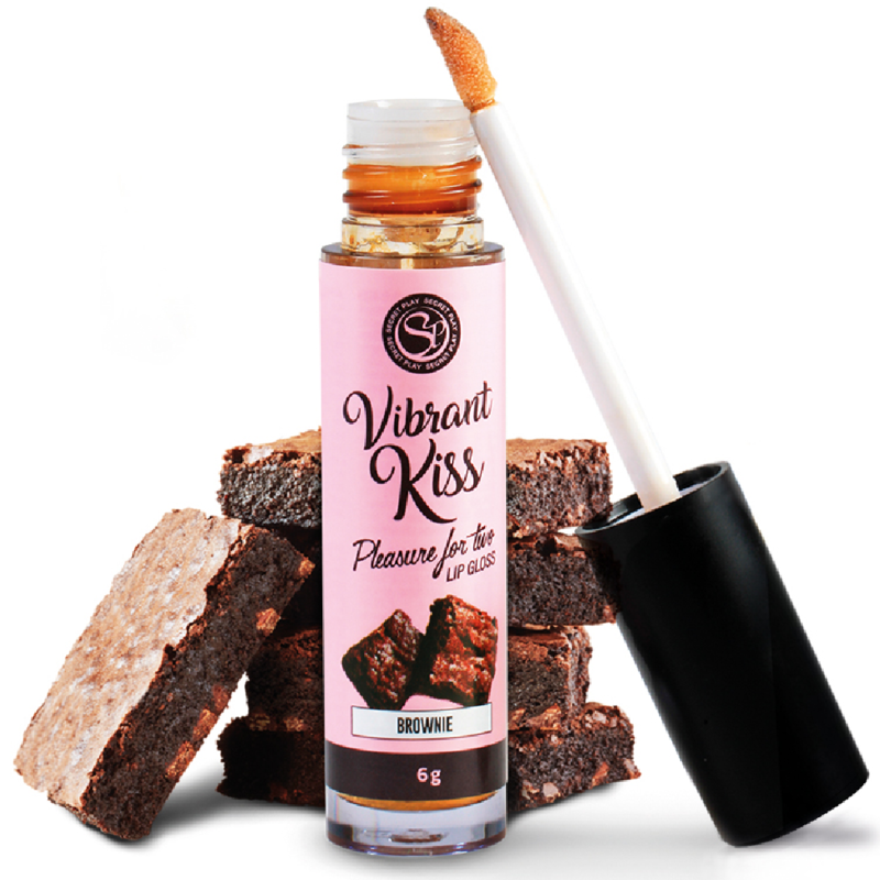 SECRETPLAY - LÄPPGLANS VIBRANT KISS BROWNIE