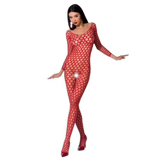 PASSION - KVINNA BS077 BODYSTOCKING EN STORLEK SVART