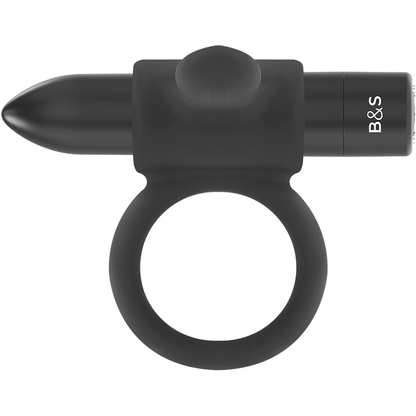 SVART&SILVER - CAMERON SVART UPPLADDNINGSBAR RING