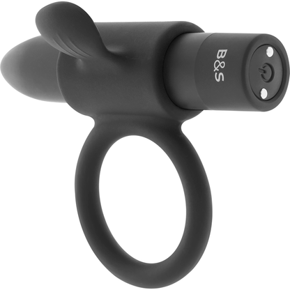 SVART&SILVER - CAMERON SVART UPPLADDNINGSBAR RING