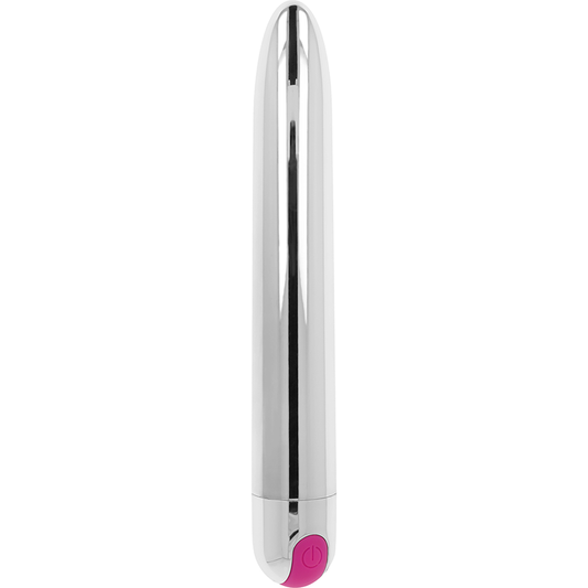OHMAMA - UPPLADDNINGSBAR SILVERVIBRATOR 10 LÄGEN 18,5 CM
