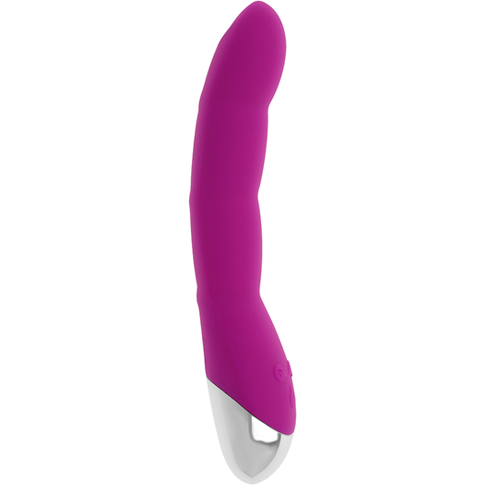 OHMAMA - VIBRATOR 6 LÄGEN OCH 6 HASTIGHETER LILA 21,5 CM