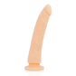 DELTA CLUB - LEKSAKER NATURLIG DILDO MEDICINSK SILIKON 20 CM -O- 4 CM