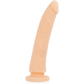 DELTA CLUB - LEKSAKER NATURLIG DILDO MEDICINSK SILIKON 23 CM -O- 4,5 CM
