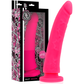 DELTA CLUB - LEKSAKER ROSA DILDO MEDICINSK SILIKON 23 CM -O- 4,5 CM