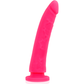 DELTA CLUB - LEKSAKER ROSA DILDO MEDICINSK SILIKON 23 CM -O- 4,5 CM