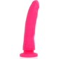 DELTA CLUB - LEKSAKER ROSA DILDO MEDICINSK SILIKON 23 CM -O- 4,5 CM